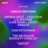 Circus Birthday Liverpool Saturday 26th September
