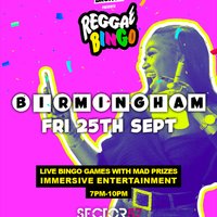 Reggae Bingo - Birmingham - Fri 25th Sept