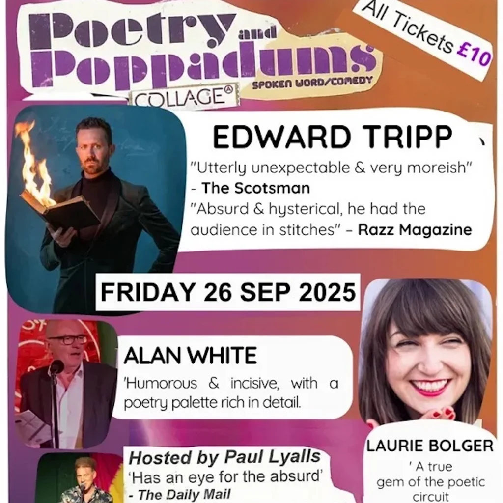 Poetry and Poppadums with Edward Tripp