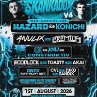Skankadox Presents: SKANKADOX V4 at Clock Factory Bristol