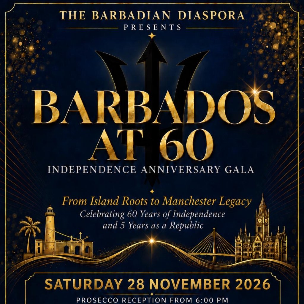 Barbados 60th Independence Dinner Gala at Voco Manchester City Centre, Manchester