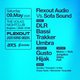 Flexout vs Sofa Sound - DLR, Bassi, Umbra, Trakker Event Title Pic