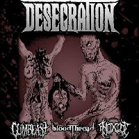 Desecration, Cumbeast, Anoxide & Blood Thread at The Black Heart