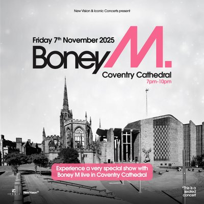 Boney M. Live in Coventry Cathedral | Coventry Cathedral