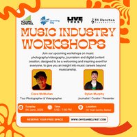 Volume Control Enhanced presents: Music Industry Workshops at Oh Yeah Music Centre