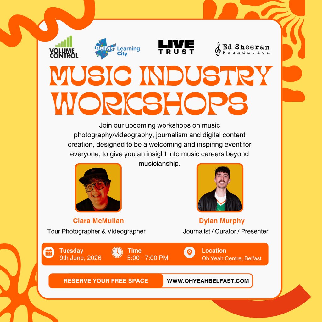 Volume Control Enhanced presents: Music Industry Workshops
