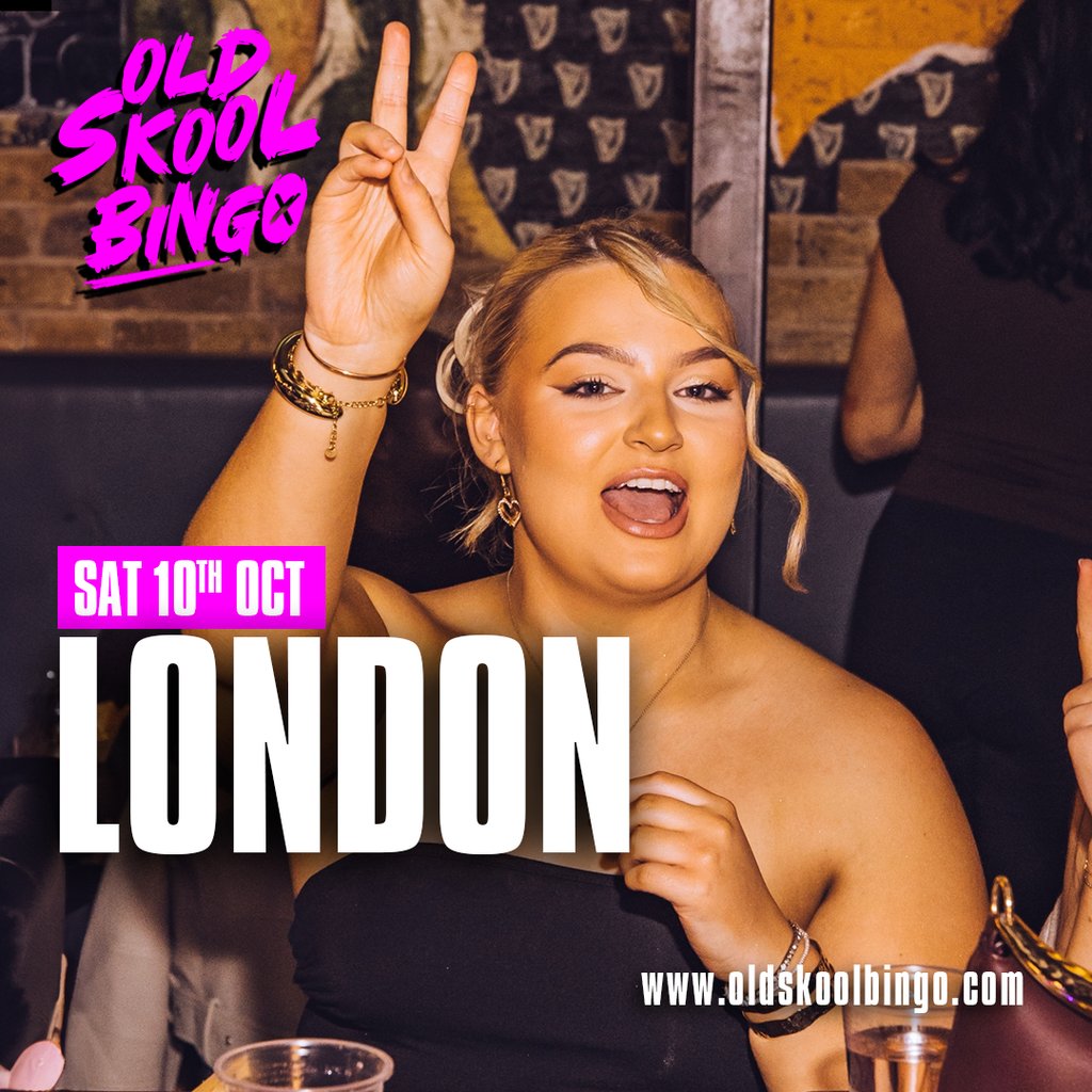 Old Skool Bingo Sat 10th October London at Duo Clapham, London