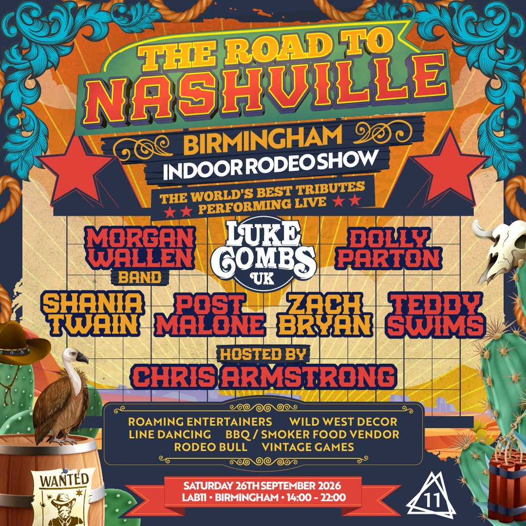 Road to Nashville Indoor Rodeo Show | LAB11 at LAB11, Birmingham