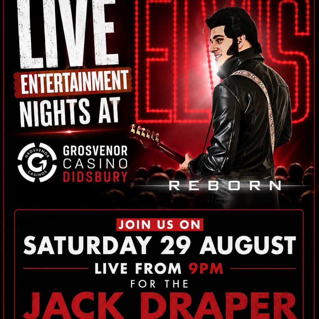 Elvis presley tribute night/ Jack Draper