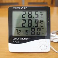 Ridham Enterprise Digital White Clock on Flipkart