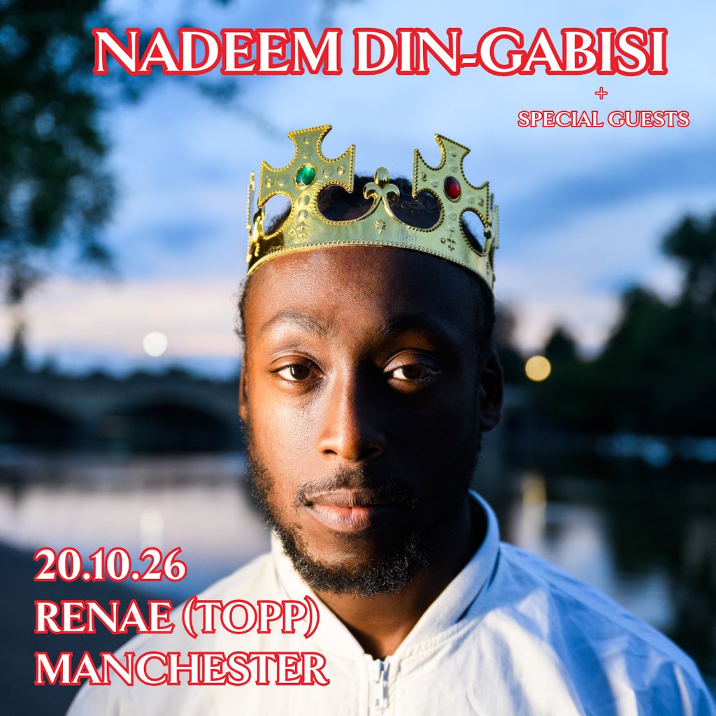 Nadeem Din-Gabisi + Special Guests at renae (TOPP) - Manchester Image