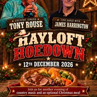 Hayloft Hoedown at Christmas. 12th December