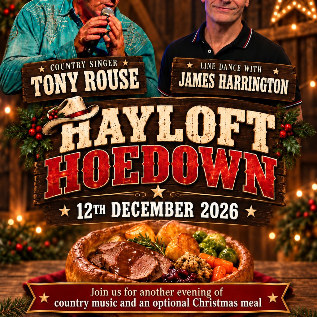 Hayloft Hoedown at Christmas.