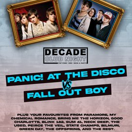 Panic! At The Disco VS Fall Out Boy [CLUB NIGHT]