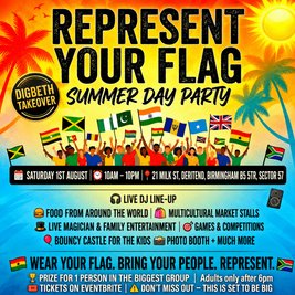 Represent your flag - Summer Day Party