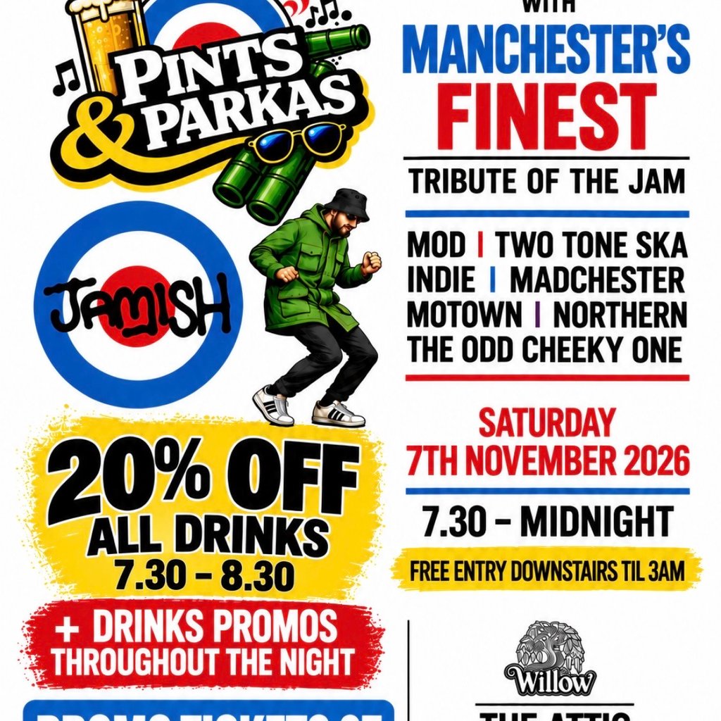 Pints & Parkas at Willow Bar And Lounge, Stockport