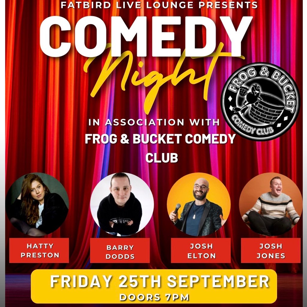 Comedy Night at Fatbird Live Lounge at Fat Bird, Wigan