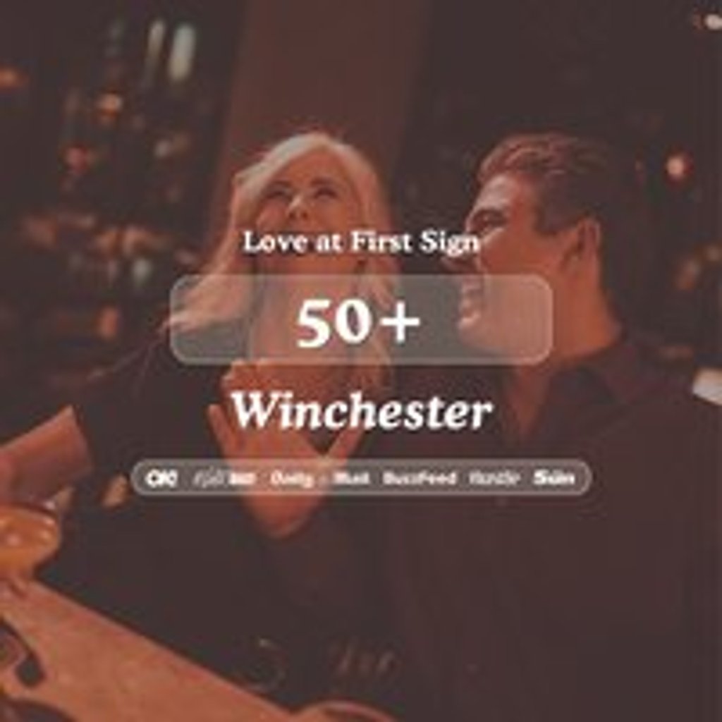 50+ Singles Night @ Turtle Bay Winchester| Love at First Sign at Turtle Bay, Winchester