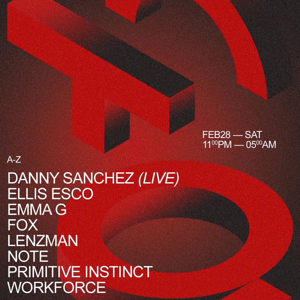 The North Quarter: Lenzman, Danny Sanchez (Live), Fox & more event