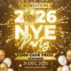 Sensation NYE 2026 - £1500 Cash Giveaway Event Title Pic