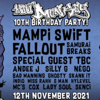 100th Monkey's 10th Birthday Bash at North Shore Troubadour