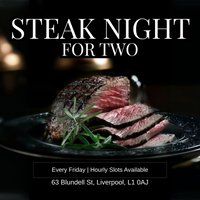 Steak Night for Two @ Blundell Street Restaurant, Liverpool at BLUNDELL STREET SUPPER CLUB
