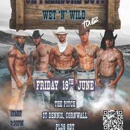 UK Pleasure Boys Wet & Wild Tour Cornwall