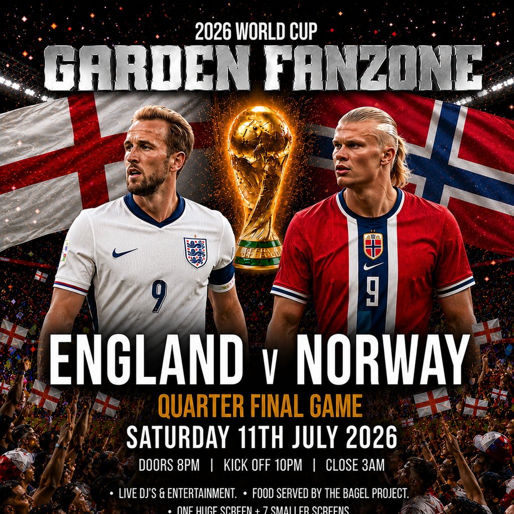 England v Norway - World Cup Quarter Final Live - Garden Fanzone