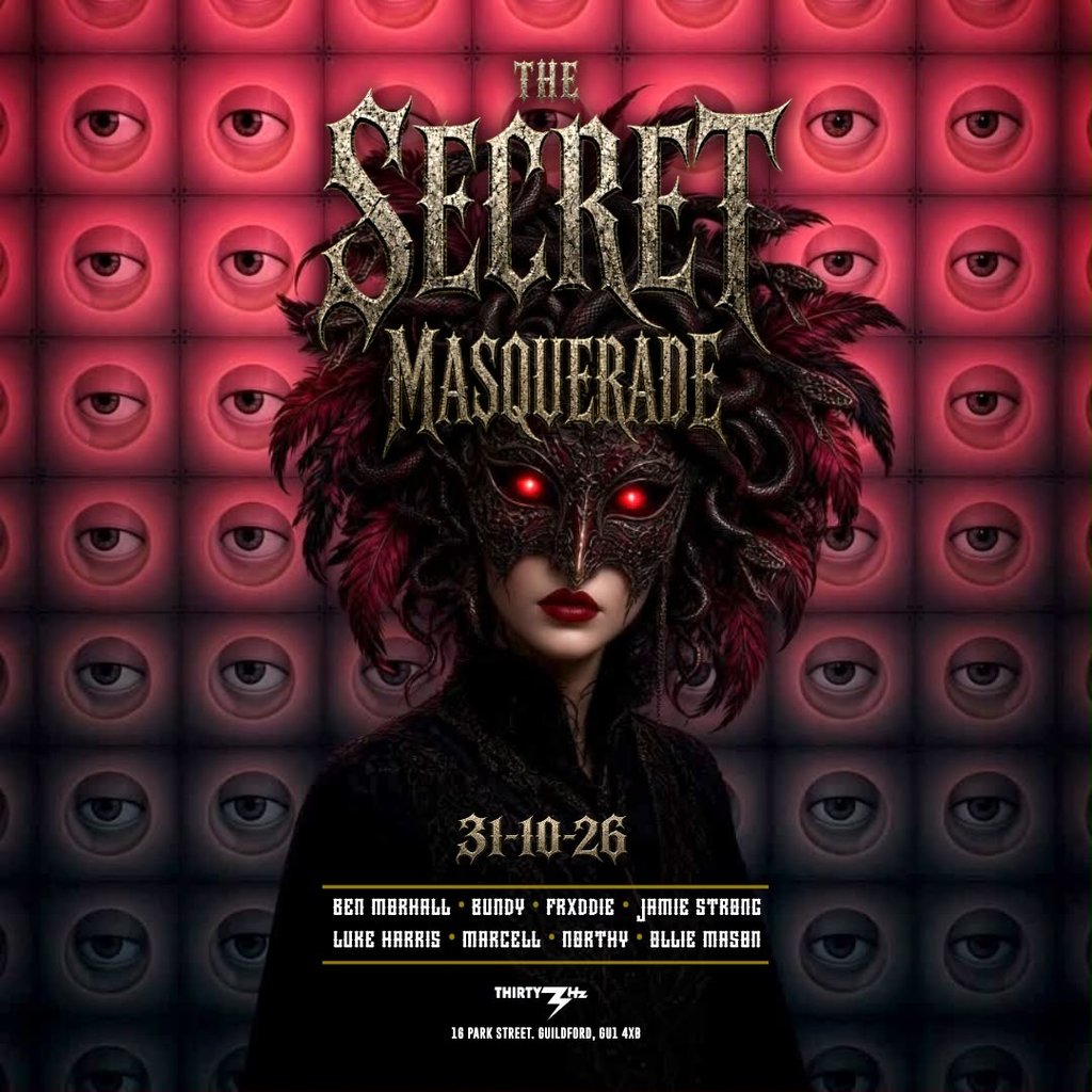 The Secret Masquerade at Thirty3Hz, Guildford