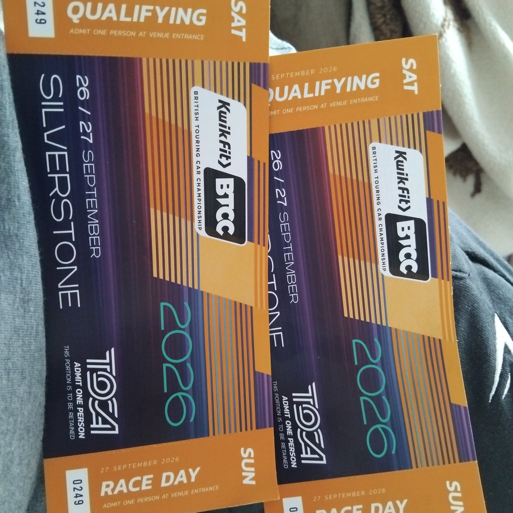 BTCC Car touring championships at Silverstone Circuit, Northampton