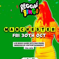 Reggae Bingo - Manchester - Fri 30th Oct at Area Manchester