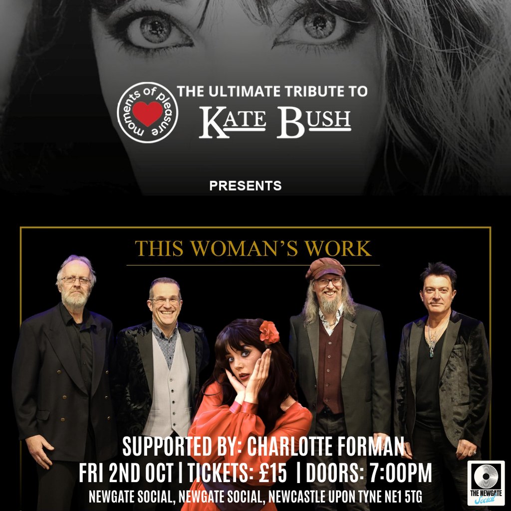 Moments of Pleasure: The Ultimate Tribute to Kate Bush at The Gate Newgate Street Newcastle Upon Tyne NE1 5TG, Newcastle-upon-Tyne