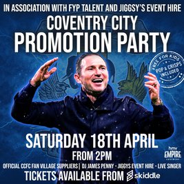 Coventry City Promotion Party!