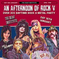 An Afternoon of Rock: MANCHESTER (Over 30s Rock/Metal) 3pm-7pm at The Deaf Institute