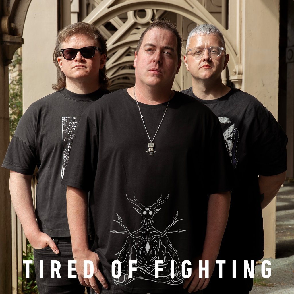 Pumplejuice Presents - Tired of Fighting / The Fry Ups — gig artwork