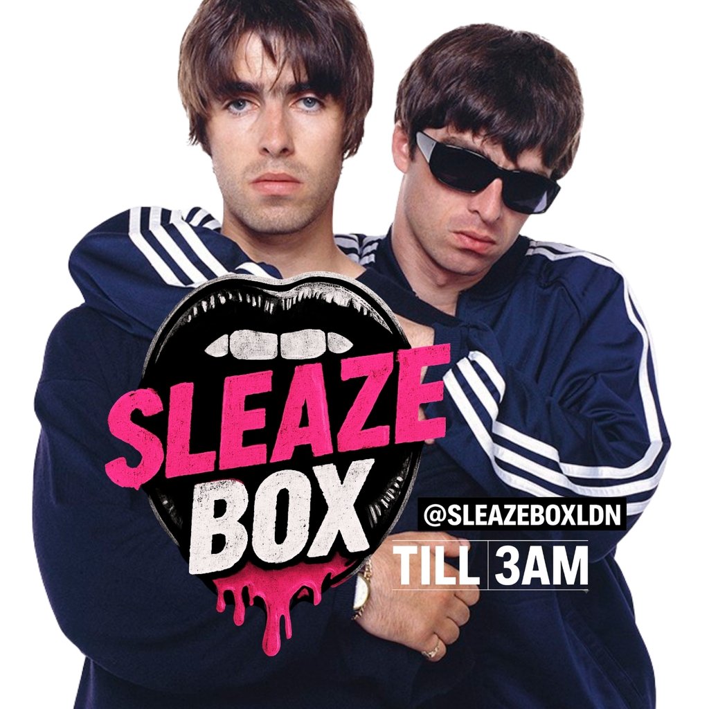 SleazeBox: LATE NIGHT DISCO pop-up — gig artwork