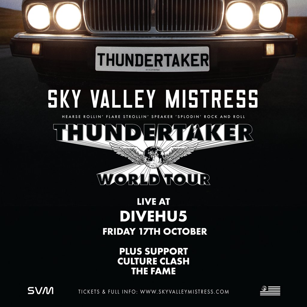 Sky Valley Mistress live at Dive w/ Culture Clash & The Fame