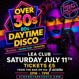 Over 30's DAYTIME Disco