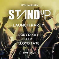 Stand UP launch party
