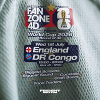 FANZONE 4D x Freight Brixton: England v DR Congo (Round of 32) at Freight Brixton