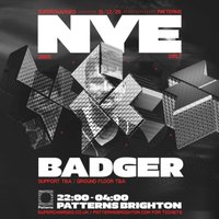 New Year's Eve w/ BADGER at patterns