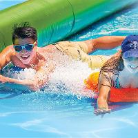 London Slip and Slide Fest at Finsbury Park