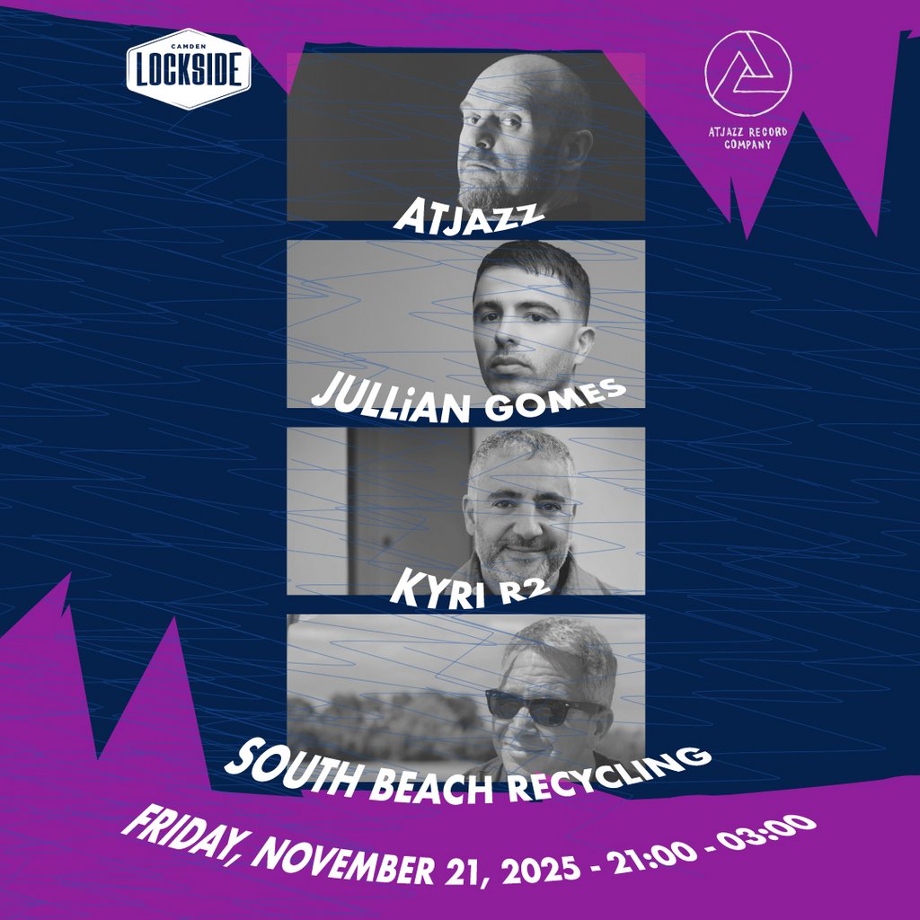 Atjazz & Jullian Gomes with South Beach Recycling & Kyri R2