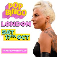 POP Bingo Sat 17th October London at Duo Clapham