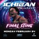 FINAL STING: The Last of Satomura Event Title Pic
