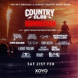 Country Club - Country Festival - Zach Bryan Uk - Birmingham