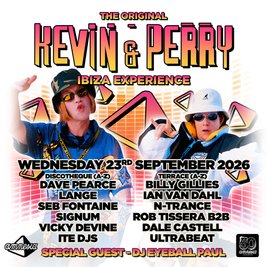 Kevin & Perry Amnesia Experience 2026