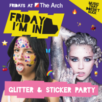 Friday I'm in Love: Glitter & Sticker Party at The Arch