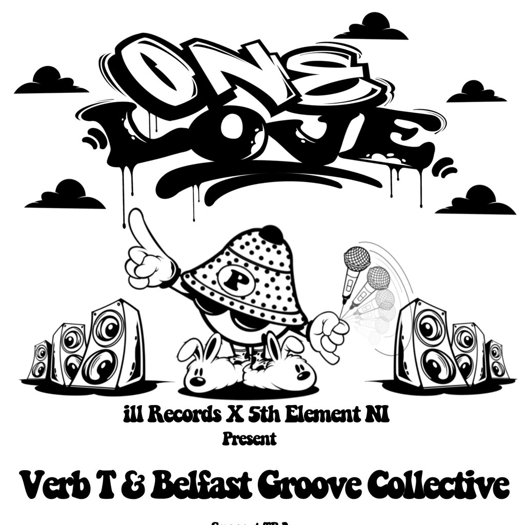 ONE LOVE: Verb T & Belfast Groove Collective at 5th ElementNi Charity, Belfast