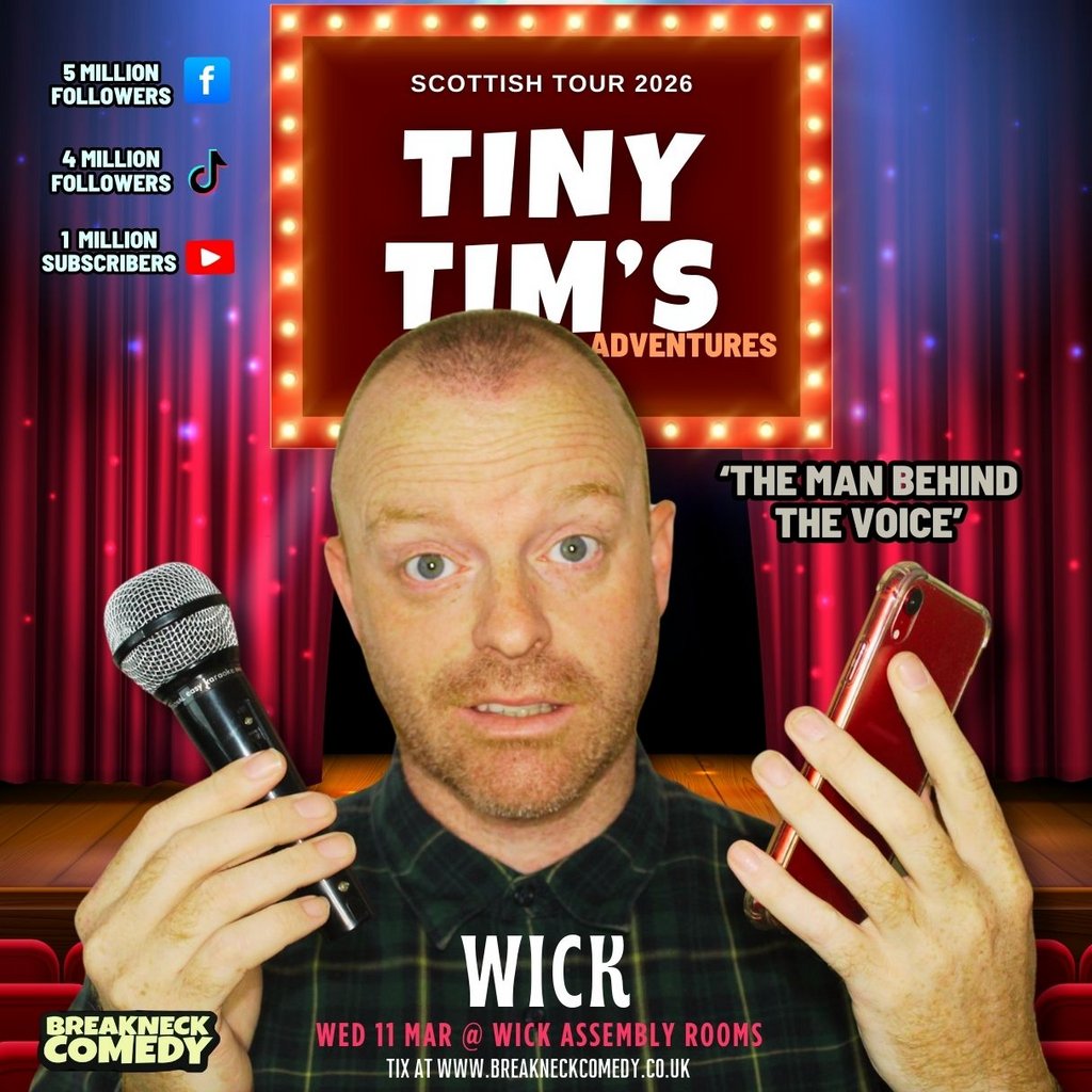 Tiny Tim, 11 March | Event in Wick, Caithness | AllEvents